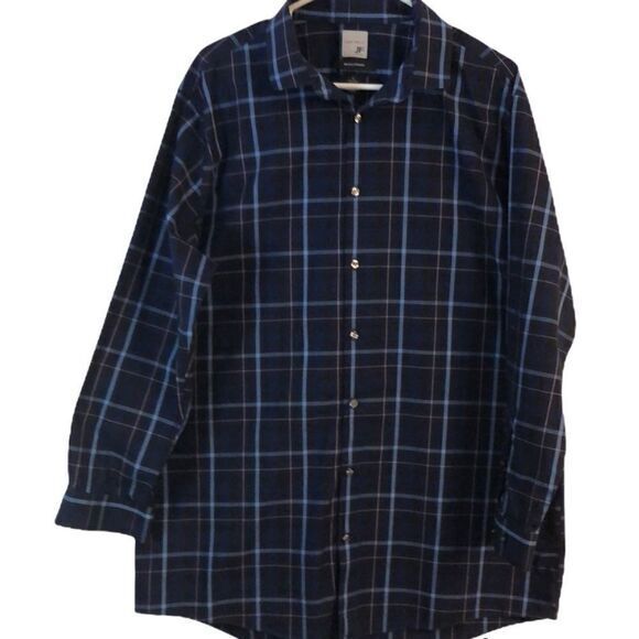 JF J.Ferrar shirt XL‎ super slim fit 100% cotton Mechanical Stretch long sleeve - Picture 2 of 7